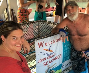 Allison Sodha with John Gray, Phang Nga Bay