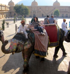 A Sodha Traveler, Margo, in Jaipur