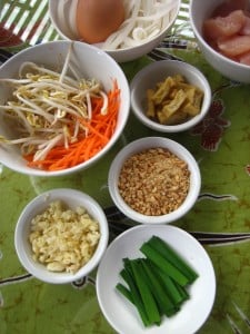 Ingredients for Pad Thai. Photo courtesy of Jeremy Keith/Flickr.