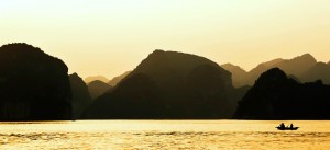 Sunset on Ha Long Bay, Vietnam. Photo courtesy of Renate Flynn/Flickr.