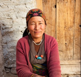 Bhutan woman