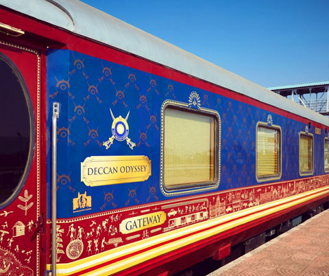 Exterior view of Deccan Odyssey
