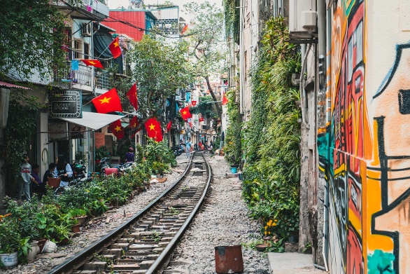 Hanoi Train Tracks