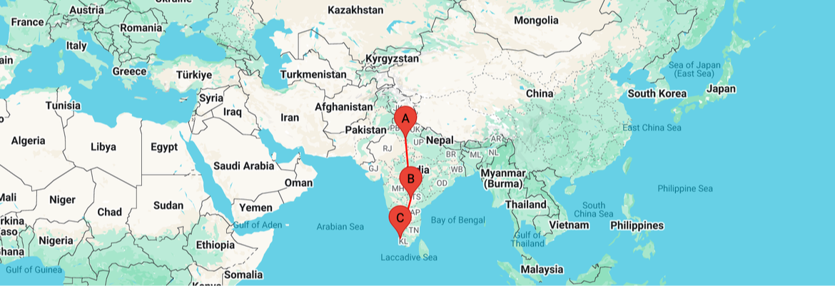 A Taste of India Map-1-1
