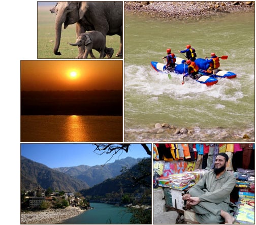 Ganges River Rafting & Elephant Safari