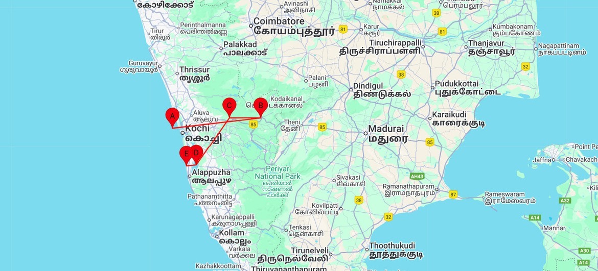 Sublime Kerala Map-2-1