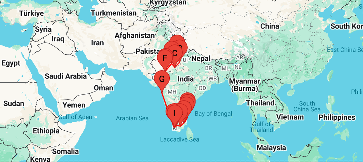 The India Explorer Map-1-1